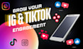 grow your tik tok or instagram followers organically with real strategy