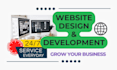 develop a secure, SEO optimized business automation website