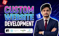 do ai software, ai web app, ai website development as full stack web developer