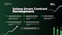 develop custom solana smart contracts using rust and the anchor framework
