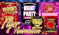 make flyer animation elegant