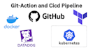 do git, github action cicd pipeline