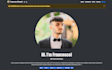 develop a website with custom UI, web API and database
