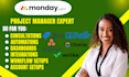 setup automations integrations with monday com clickup notion zapier make asana