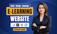 design and develop elearning and online courses website using learndash