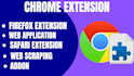 create chrome extension, edge extension, browser extension, web automation
