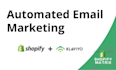 setup advance klaviyo email marketing flows in shopify ecommerce marketing