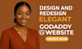 godaddy website design godaddy website redesign design godaddy website