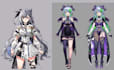 design and rig kawaii 2d vtuber model dingle chibi vtuber furry character live2d