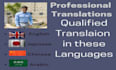 do fast and professional translation