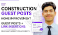 publish construction and home improvement guest posts