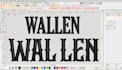digitize embroidery text in 1 hour ,dst, pes or more
