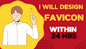 do awesome favicon logo in just 24hrs