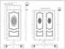 design your door wardrobe kitchen shop drawing and 3d render