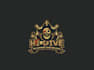 design rock roll island bar logo