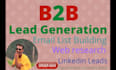 do leads b2b and proper email list