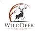 do unique hunting, deer and fishing logo