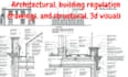 create architectural, building regulation drawings, and structural, 3d visuals