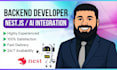 be your nestjs backend developer, website developer, ai integration
