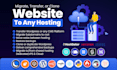 move, transfer, migration of wordpress or any website to new host