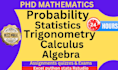 guide math test calculus mathematics trigonometry algebra and probability