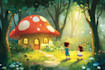 make children book illustrations and children book design