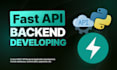 fix bugs or develop python fastapi app project