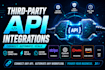 integrate any API or build a custom rest API for your app