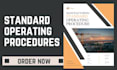 write standard operating procedures, sops, policies, manual, work instructions