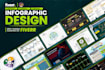 design amazing infographic, roadmap, flowchart, illustration