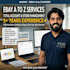 set up an ebay store, listing, dropshipping, customer support, a to z services