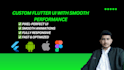 develop a professional flutter app UI UX for android and ios