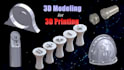 create custom 2d cad drawing, 3d printing files stl, 3mf, obj