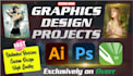 provide creative professional graphic design services logo, flyers,  business