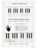 provide lesson 2 for beginner piano as a PDF worksheet
