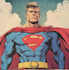 make a superhero cartoon character