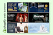 design logo and banner for shopify, ebay and amazon store