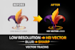 convert logo to high resolution vector