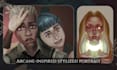 draw arcane style portrait from your photo