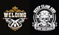 make mechanical skull welding logo