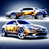 do itasha car wrap design, racing car wrap, car wrap design