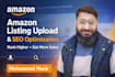 write amazon listing SEO product description copywriting with keywords indexing