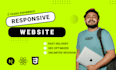 develop a responsive and modern frontend