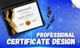 create professional custom certificate designs in canva