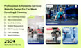 do webflow website design for car wash auto detailing car cleaning services