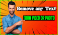 do remove text, objects, watermark from your video