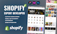 be your expert shopify developer and figma to shopify master