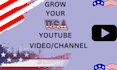 do organic usa youtube video promotion usa channel promotion