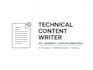 be your technical content writer