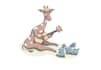 design unique giraffe guitar player logo